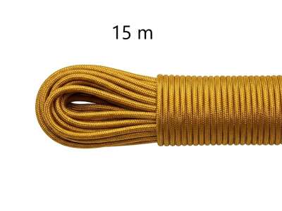 Paracord Type III 550 Golden Rod - 15 m csomag