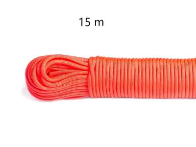 Paracord Type III 550 Sofit Orange - 15 m csomag