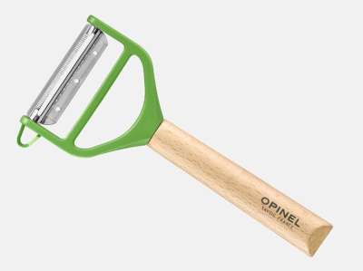 Opinel T-Duo fa nyelű burgonyahámozó - zöld