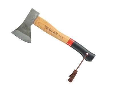 Adler Rheinland Hatchet 600 g kis kovácsolt fejsze - piros