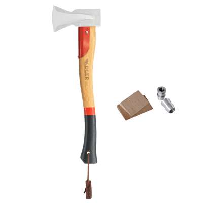 Adler Short Splitter fejszenyél 50 cm - piros