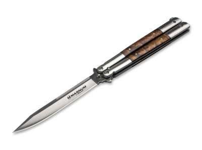 Böker Magnum Balisong Wood Large pillangókés