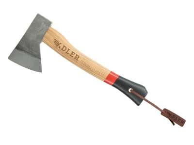 Adler Scout Hatchet 300 g kis kovácsolt fejsze - piros