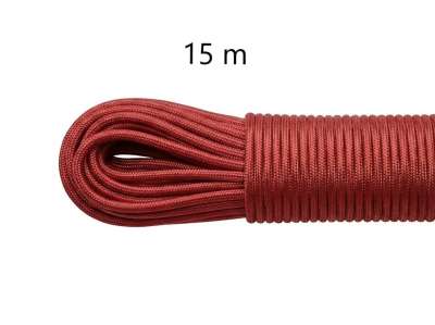 Paracord Type III 550 Cherry - 15 m csomag