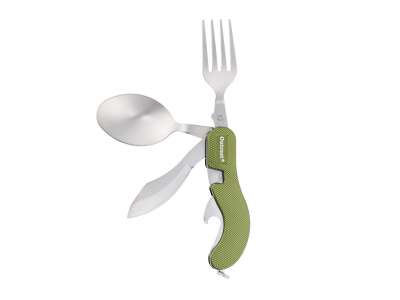 Outrest Pocket Meal Olive Kit 4 az 1-ben evőeszköz