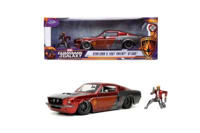 Jada Toys Marvel 253225019 Star Lord 1967 Ford Mustang 1:24