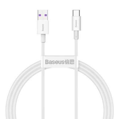 USB-USB-C Baseus Superior Series kábel, 66 W, 1 m (fehér)