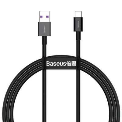 USB-USB-C Baseus Superior sorozatú kábel, 66 W, 1 m (fekete)