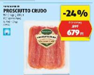 FRESCHI PER TE PROSCIUTTO CRUDO