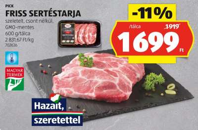 PICK FRISS SERTÉSTARJA