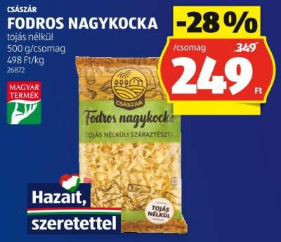 CSÁSZÁR FODROS NAGYOCKA