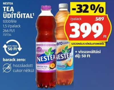 NESTEA TEA ÜDÍTŐITAL