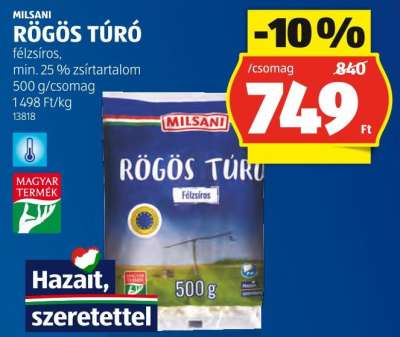 MILSANI RÖGÖS TÚRÓ