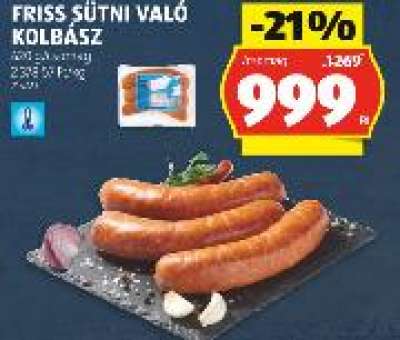 FRISS SÜTNI VALÓ KOLBÁSZ
