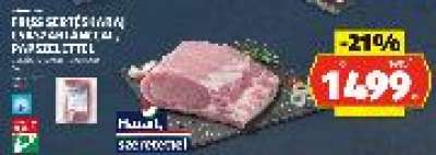 HÚSMESTER FRISS SERTÉSKARAJ CSÁSZÁRLÁNCCAL, PAPSELETTEL