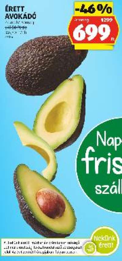 ÉRETT AVOKÁDÓ