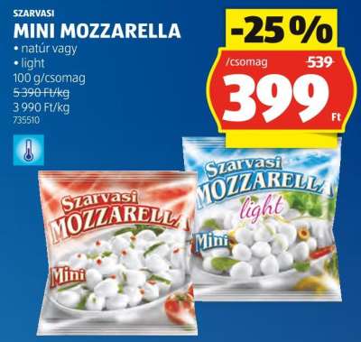 SZARVASI MINI MOZZARELLA
