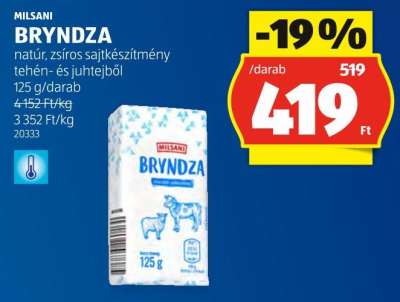 MILSANI BRYNDZA