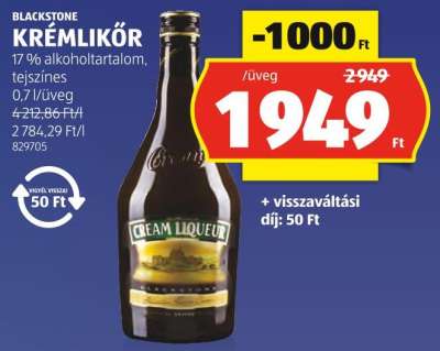 BLACKSTONE KRÉMLIKŐR