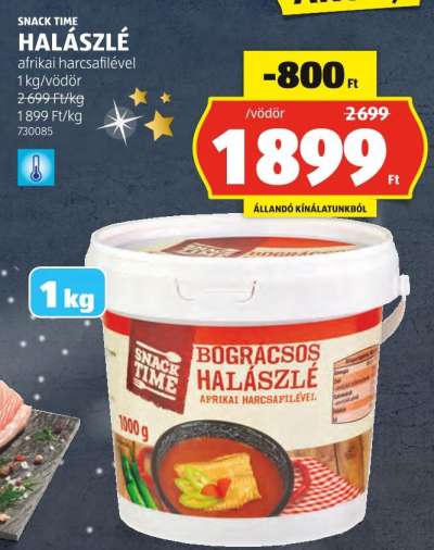 SNACK TIME HALÁSZLÉ