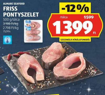 ALMARE SEAFOOD FRISS PONTYSZELET