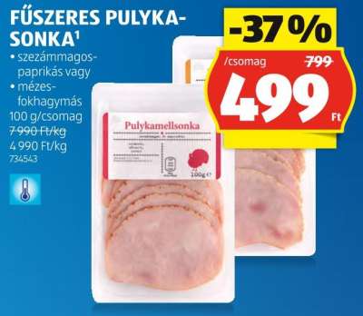 Fűszeres pulykasonka