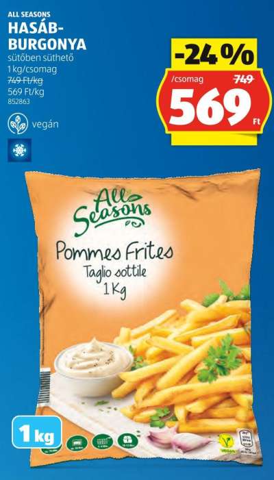All Seasons HASÁB-BURGONYA