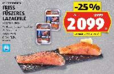 GOLDEN SEAFOOD FRISS FÜSZERES LAZACFILÉ