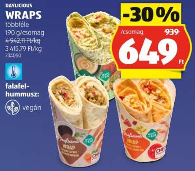 DAYLICIOUS WRAPS