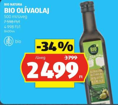 BIO NATURA BIO OLÍVAOLAJ