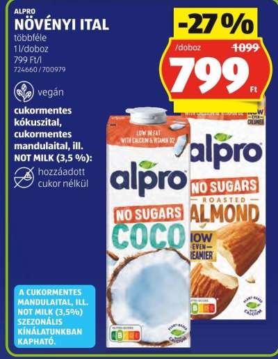 ALPRO NÖVÉNYI ITAL
