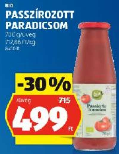PASSZÍROZOTT PARADICSOM
