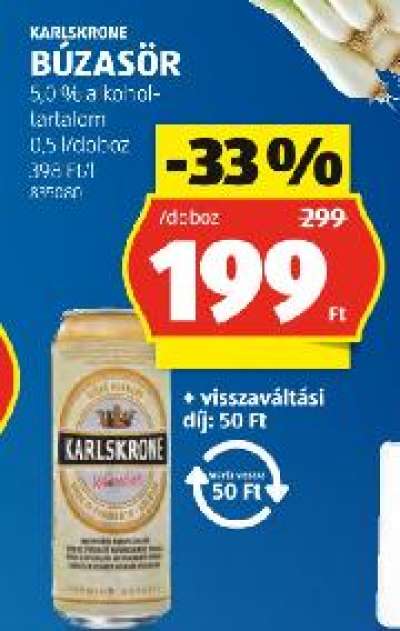 KARLSKRONE BÚZASÖR