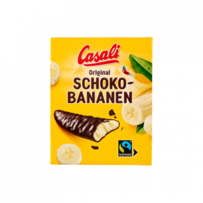 Casali Original habosított banánkrém csokoládéba mártva 150 g