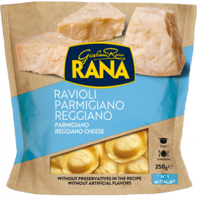 Giovanni Rana Ravioli Parmigiano Reggiano tojásos friss tészta sajtos töltelékkel 250 g