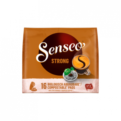 Senseo Strong őrölt-pörkölt kávé egyadagos párnás kiszerelésben 16 db 111 g