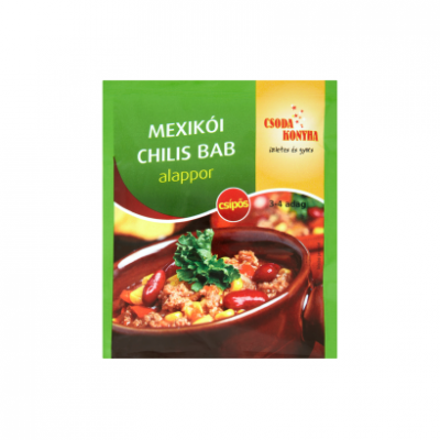 Csoda Konyha mexikói chilis bab alappor 45 g