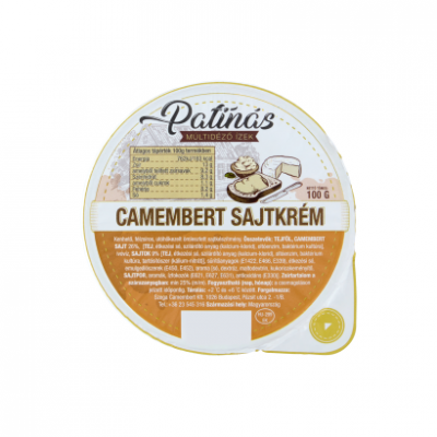 Patinás camembert sajtkrém 100 g