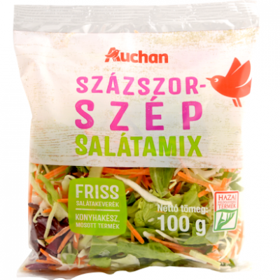 Auchan Kedvenc Százszorszép salátamix 100 g