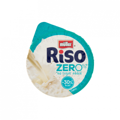 Müller Riso Zero Classic tejberizs desszert édesítőszerekkel 200 g