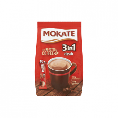 Mokate 3in1 Classic azonnal oldódó kávéspecialitás 10 db 170 g