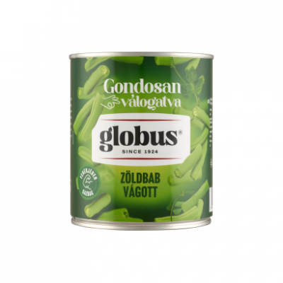 Globus vágott zöldbab 800 g