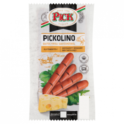 Pick Pickolino sajtos virsli sertéshúsból 140 g