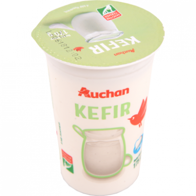 Auchan Kedvenc kefir élőflórás, homogénezett 3,5% 175 g