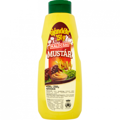 Kalocsai mustár 420 g + 250 g