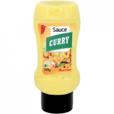 Auchan Kedvenc curry ízesítésű szósz 345 g