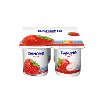 Danone eperízű, élőflórás, zsírszegény joghurt 4 x 125 g (500 g)