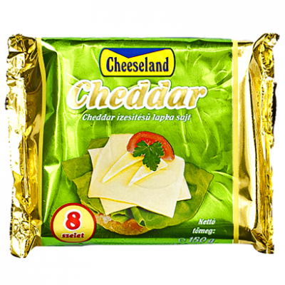 Cheeseland lapka sajt cheddar 150 g 