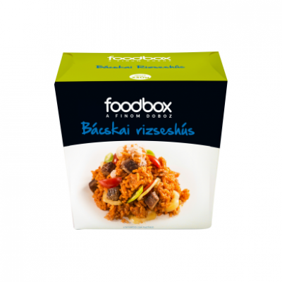 Foodbox bácskai rizseshús 330 g