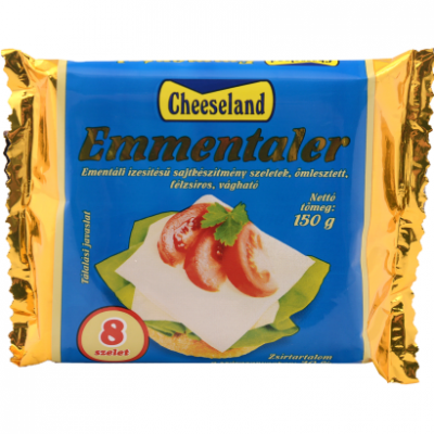 Cheeseland Emmentaler lapkasajt 150 g